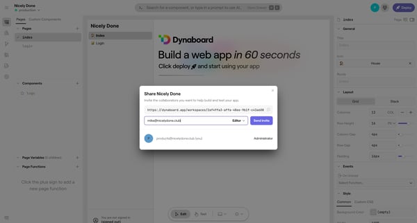 Nicely Done • Edit • Dynaboard from Dynaboard