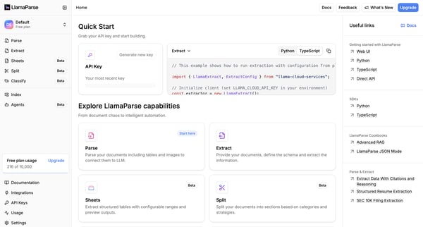 LlamaParse from Llamaindex