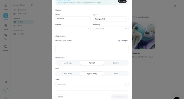 HeyGen - AI Spokesperson Video Creator screen