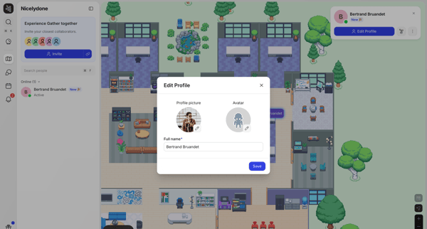 Nicelydone | Gather screen