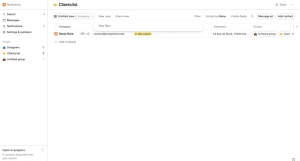 folk - app screen
