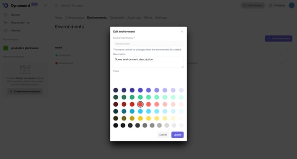 Environments • Dynaboard from Dynaboard