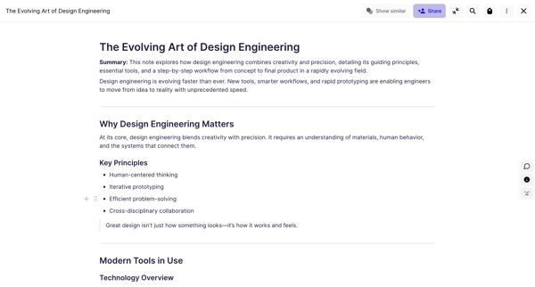 Fabric | The Evolving Art of Design Engineering screen