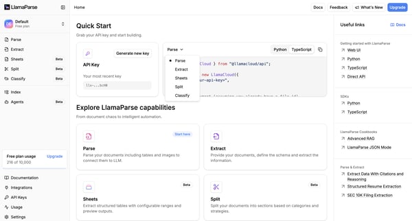 LlamaParse from Llamaindex