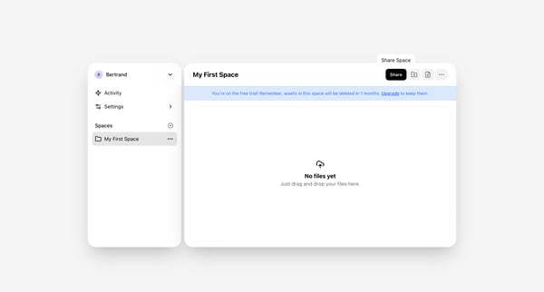 Shuttle – Your files. Your rules. screen