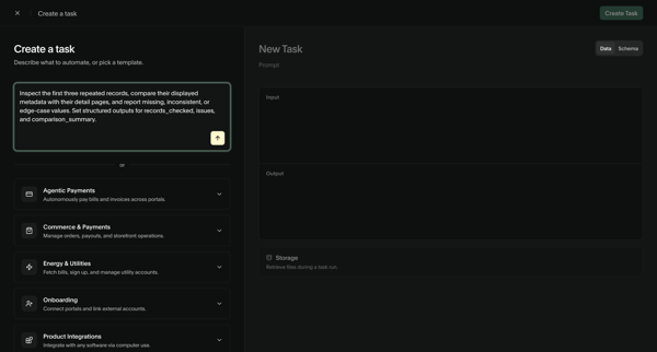 Deck Console screen