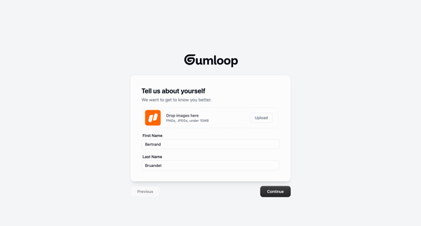 Gumloop | Hub screen