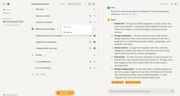 Strut - Getting Started Guide from Strut