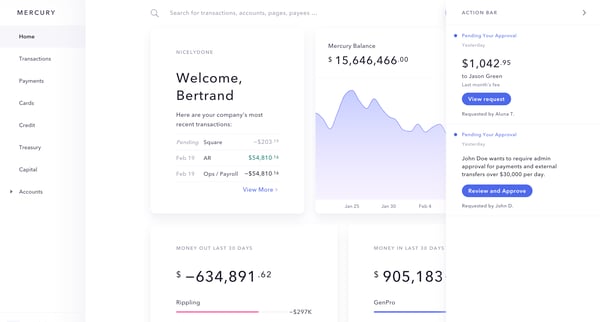 Mercury | Banking for startups from Mercury