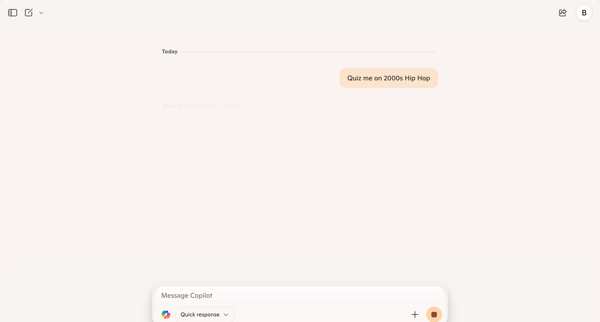 Microsoft Copilot: Your AI companion screen