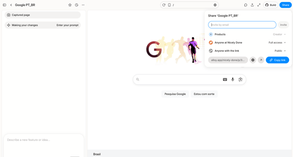 Google PT_BR screen
