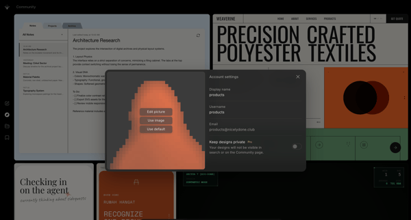 Variant – Endless designs for your ideas, just scroll screen