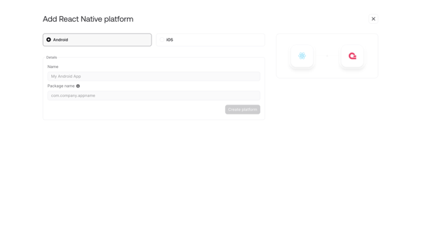 Console - Appwrite screen
