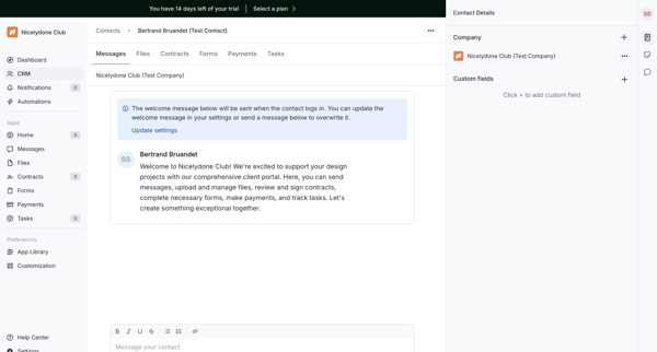 Assembly Dashboard – Nicelydone Club screen