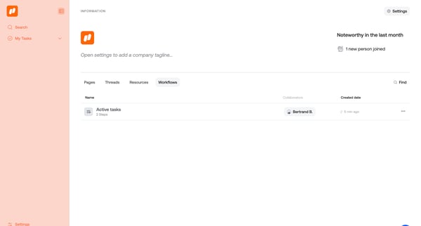 Settings · Qatalog screen