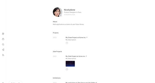 Nicelydone screen
