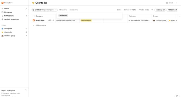 folk - app screen