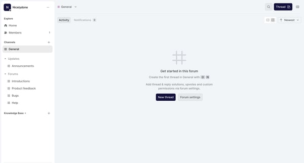Nicelydone screen