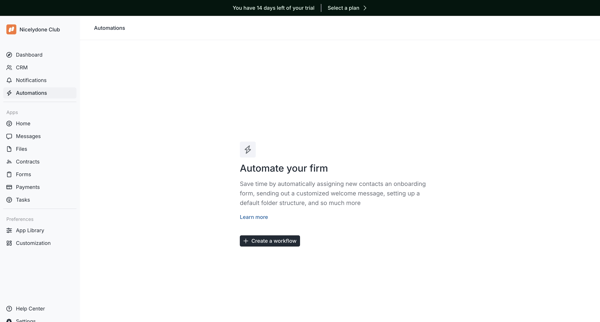Assembly Dashboard – Nicelydone Club screen