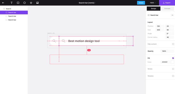 Search bar [remix] · Jitter screen