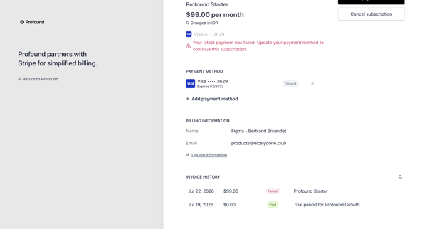 Profound Billing from Tryprofound