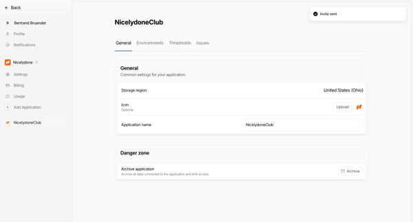 Settings - NicelydoneClub - Nightwatch screen