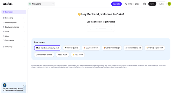 Cake. screen