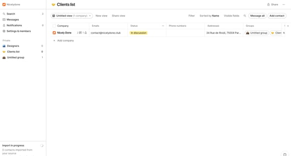 folk - app screen