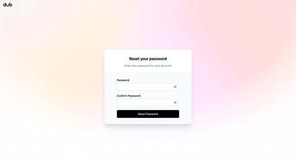 Dub.co - Link Management for Modern Marketing Teams screen