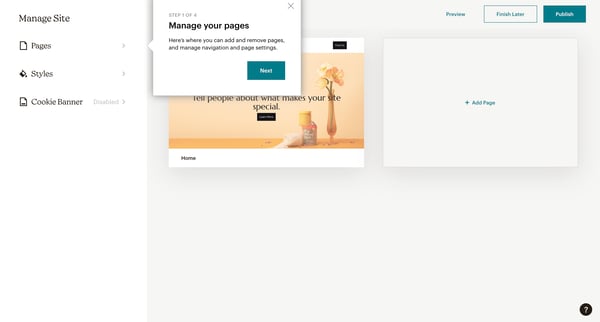 Site Builder | Mailchimp from Mailchimp