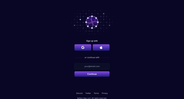 Reflect screen