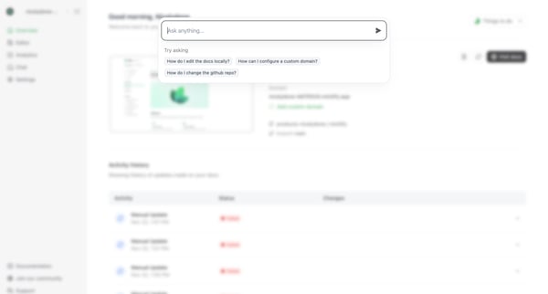 Dashboard - Mintlify from Mintlify