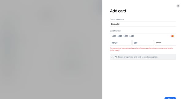 Credit cards • Tola from Tola