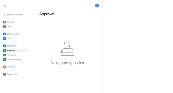 Approvals • Tola screen