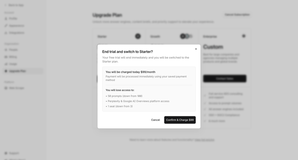 Profound | Answer Engine Optimization screen