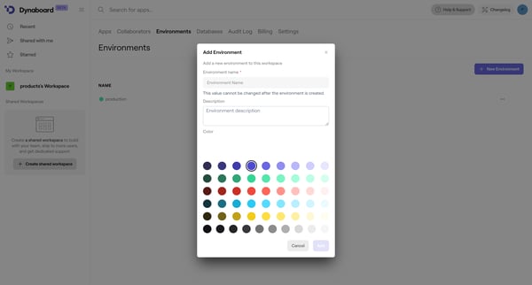 Environments • Dynaboard from Dynaboard