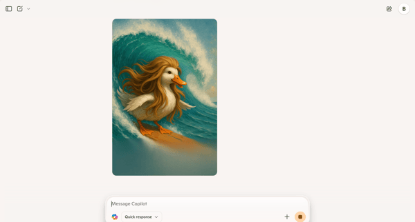 Microsoft Copilot: Your AI companion screen