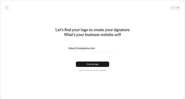 Onboarding | Scribe screen