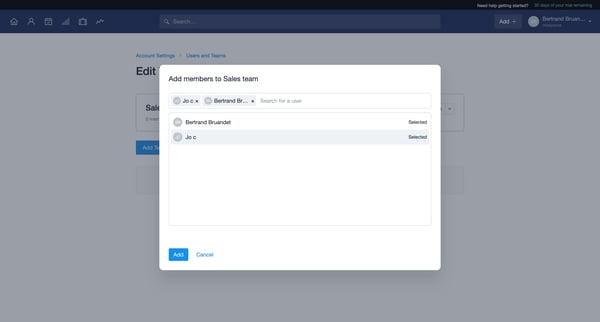 Sales team | nicelydone CRM from Capsule
