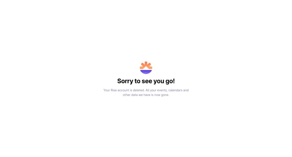 Rise screen