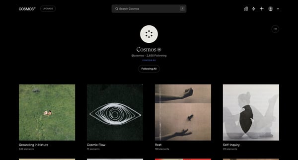 Cosmos (@cosmos) | Cosmos screen