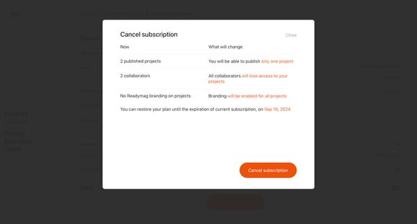 Readymag screen