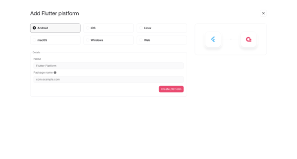 Console - Appwrite screen