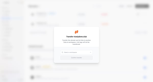Dub.co - Link Management for Modern Marketing Teams screen