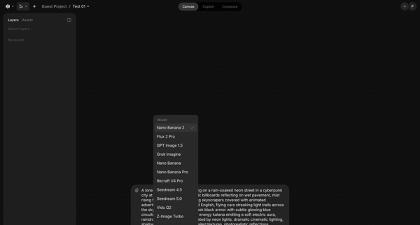 Test 01 / Guest Project - Morphic Studio screen