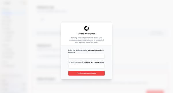 Dub.co - Link Management for Modern Marketing Teams screen