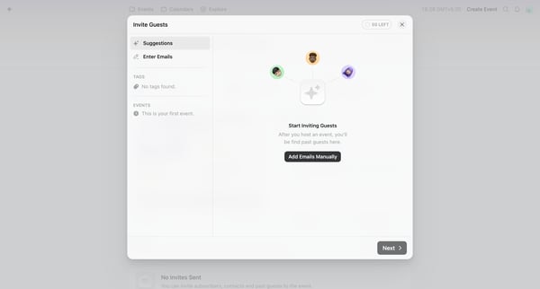 Product Inspiration Meetup · Luma screen