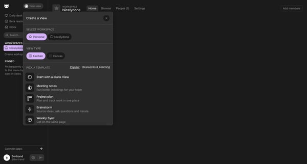 Clew | Nicelydone screen