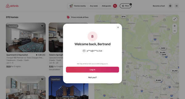 Airbnb | Vacation rentals, cabins, beach houses, & more screen