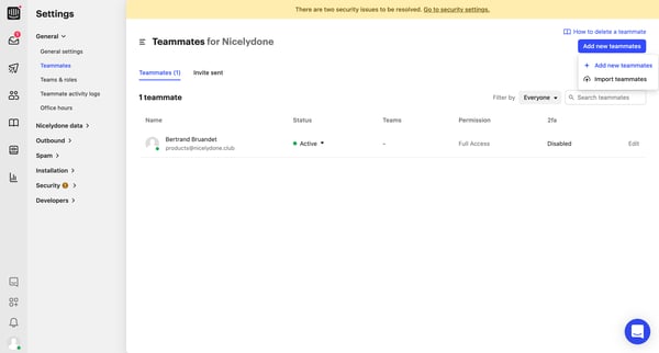 Teammates | Nicelydone  Intercom from Intercom